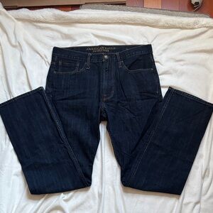 NWOT American Eagle Outfitters Men's Deep Indigo Relaxed Jeans